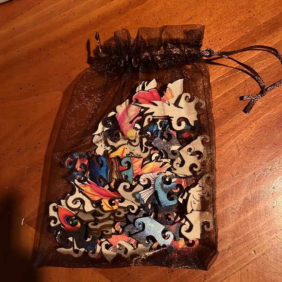 🧩 70 piece challenging Quordle Wooden Puzzle. Real quality. Beautiful. Complete. - Picture 6 of 8